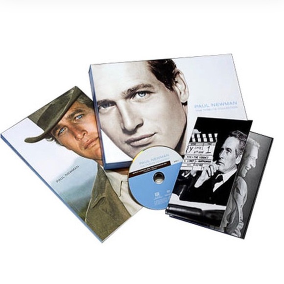 NWT Paul Newman tribute 17 movie DVD & photobook Collection Blue Box Set - Picture 2 of 9